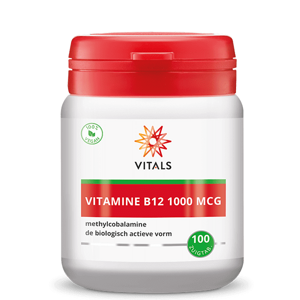 Vitamine B12 1000 mcg 100 zuigtabletten