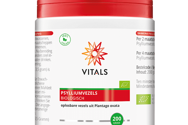 Psylliumvezels Biologisch 200 gram