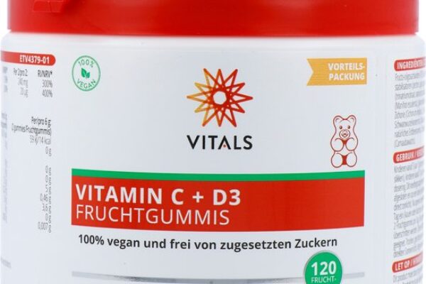 Vitamine C + D3 60 gummies