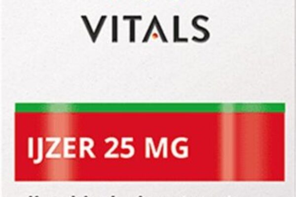 Vitals  IJzer  25 mg   ijzerbisglycinaat met vitamine C