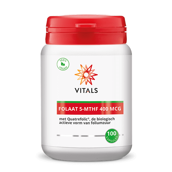 Folaat 5-MTHF 400 mcg 100 capsules