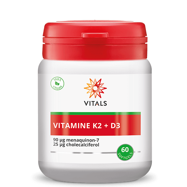 Vitamine K2 + D3 60 softgels