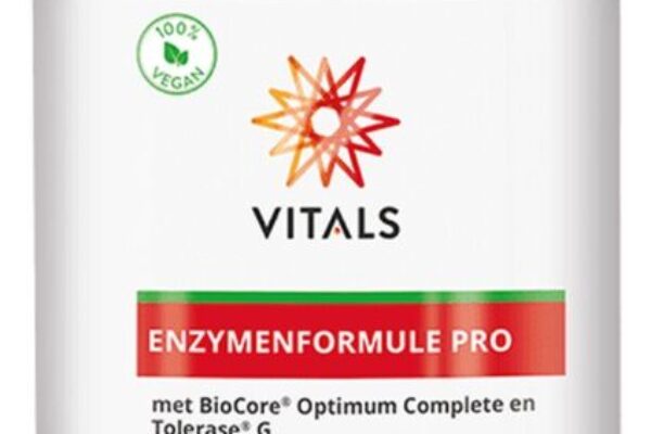 Vitals – Enzymenformule Pro – 90 Capsules – breed complex van maar liefst 12 verschillende enzymen