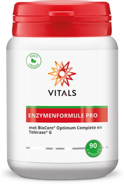 Vitals – Enzymenformule Pro – 90 Capsules – breed complex van maar liefst 12 verschillende enzymen